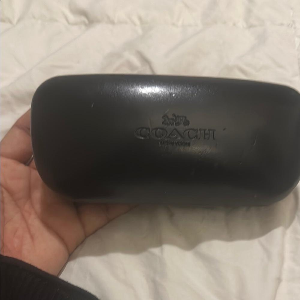 Coach Black Sunglasses Case